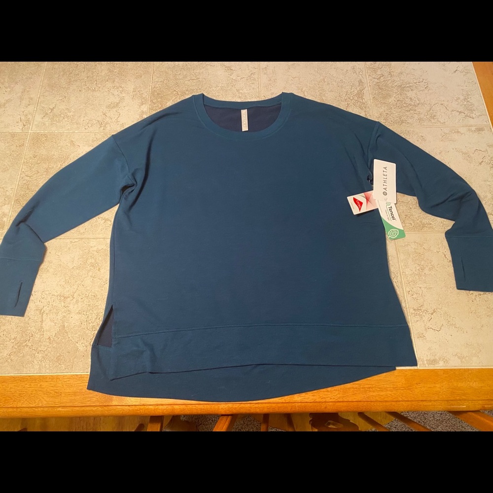 ATHLETA Coastal Luxe Sweatshirt NWT